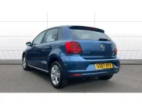 Used VW Polo Edition 90 HP (66 kW) 2017 Blue Hatchback