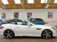 Used Mercedes SLK250 AMG 2014 White Cabriolet