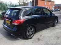 Used Mercedes B200 AMG line 2017 Black MPV