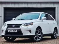 Used Lexus RX450h 298 HP (219 kW) 2014 White SUV