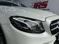 Used Mercedes E350 AMG Line Premium Plus 2017 White Sedan