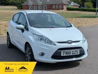 Used Ford Fiesta Zetec 82 HP (60 kW) 2010 White Hatchback