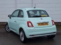 Used Fiat 500 Lounge 69 HP (50 kW) 2016 Green Hatchback