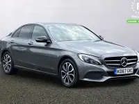 Used Mercedes C200 Active 136 HP (100 kW) 2018 Grey Sedan