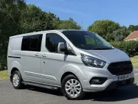 Used Ford Transit Custom Limited 130 HP (95 kW) 2019 Silver Van
