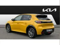 Used Peugeot e-208 Allure Premium 100 kW (136 HP) 2022 Yellow Hatchback