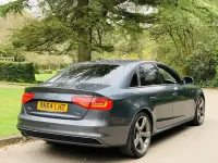 Used Audi A4 Black Edition 180 HP (132 kW) 2014 Grey Sedan