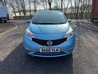 Used Nissan Note Acenta Premium 2017 Blue Hatchback