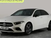 Used Mercedes A250 AMG Line Premium Plus 218 HP (160 kW) 2022 White Sedan