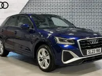 Used Audi Q2 S-Line 150 HP (110 kW) 2023 Blue SUV