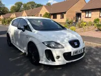 Used Seat Leon FR 167 HP (122 kW) 2010 White Hatchback