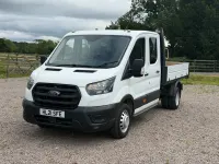 Used Ford Transit 130 HP (95 kW) 2021 White Van