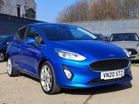 Usado Ford Fiesta Titanium X 99 HP (72 kW) 2020 Azul Citadino