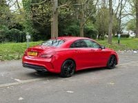 Used Mercedes CLA180 AMG line 2017 Red Sedan