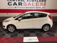 Used Ford Fiesta Zetec 2016 White Hatchback