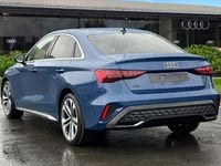 New Audi A3 S-Line 2026 Blue Sedan