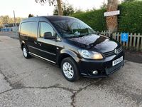 Used VW Caddy Maxi 140 HP (102 kW) 2014 Black MPV