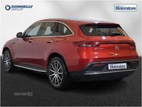 Used Mercedes EQC400 AMG line 300 kW (408 HP) 2020 Red SUV