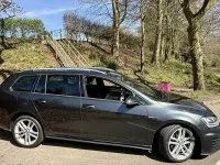 Used VW Golf VII GTD 184 HP (135 kW) 2016 Grey Estate