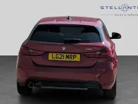 Used BMW 118 Sport Line 134 HP (98 kW) 2021 Red Hatchback