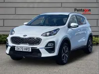 Used Kia Sportage 130 HP (95 kW) 2020 White SUV