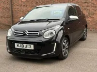 Begagnad Citroën C1 Flair 82 HK (60 kW) 2018 Svart Halvkombi