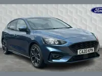 Used Ford Focus ST-Line X 125 HP (91 kW) 2020 Blue Hatchback