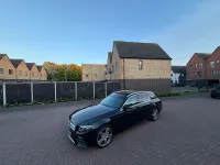 Gebraucht Mercedes E220 AMG line 2017 Schwarz Kombi