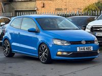 Used VW Polo Match 2016 Blue Hatchback