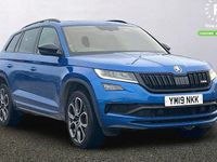 Used Skoda Kodiaq vRS 239 HP (175 kW) 2019 Blue SUV