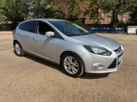 Used Ford Focus Titanium 125 HP (91 kW) 2014 Silver Hatchback