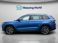 Used Skoda Kodiaq SportLine 150 HP (110 kW) 2023 Blue SUV