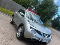 Used Nissan Juke Acenta Premium 115 HP (84 kW) 2015 Silver SUV