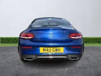 Used Mercedes C300 AMG line 2021 Blue Coupe