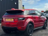 Used Land Rover Range Rover evoque HSE Dynamic 180 HP (132 kW) 2017 Red SUV