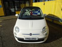 Used Fiat 500 Lounge 69 HP (50 kW) 2011 White Hatchback