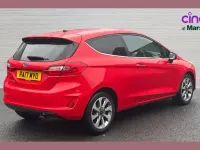 Used Ford Fiesta Zetec 100 HP (73 kW) 2017 Red Hatchback