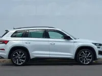 Used Skoda Kodiaq SportLine 196 HP (144 kW) 2023 Moon white metallic SUV