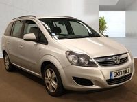 Used Vauxhall Zafira 2013 Silver MPV