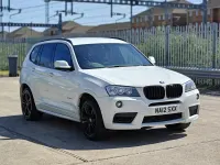 Used BMW X3 M Sport 184 HP (135 kW) 2012 White SUV