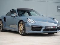 Used Porsche 911 Turbo S 580 HP (426 kW) 2017 Blue Coupe