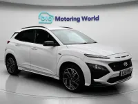 Gebraucht Hyundai Kona N Line 120 PS (88 kW) 2021 Weiß SUV