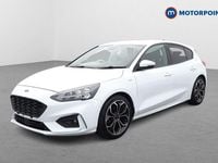 Used Ford Focus ST-Line X 125 HP (91 kW) 2021 White Hatchback
