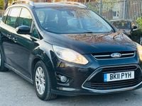 Used Ford Grand C-Max Titanium 115 HP (84 kW) 2011 Black MPV