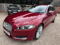 Used Jaguar XF Portfolio 2013 Red Estate