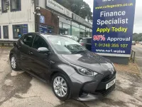 Used Toyota Yaris Hybrid Design 114 HP (83 kW) 2021 Grey Hatchback