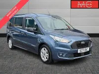 Used Ford Tourneo Zetec 100 HP (73 kW) 2021 Blue MPV