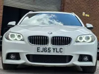 Begagnad BMW 520 M Sport 2015 Vit Kombi