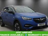 Used Vauxhall Grandland X Sport 2019 Blue SUV