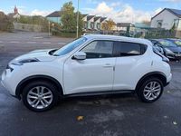 Used Nissan Juke Acenta Premium 110 HP (80 kW) 2014 White SUV
